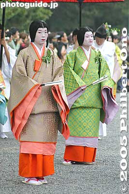 Keywords: kyoto aoi matsuri festival heian kimonobijin