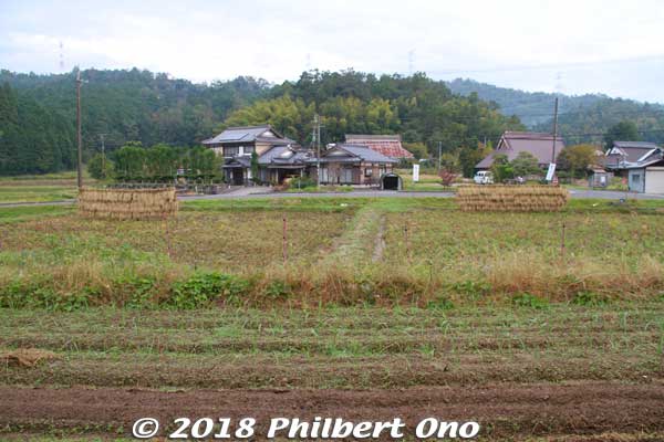 His rice paddies.
Keywords: kyoto ayabe farmhouse lodge minshuku