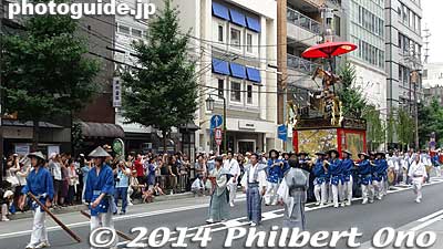 Jomyo-yama 浄妙山
Keywords: kyoto gion ato matsuri festival yamahoko parade procession