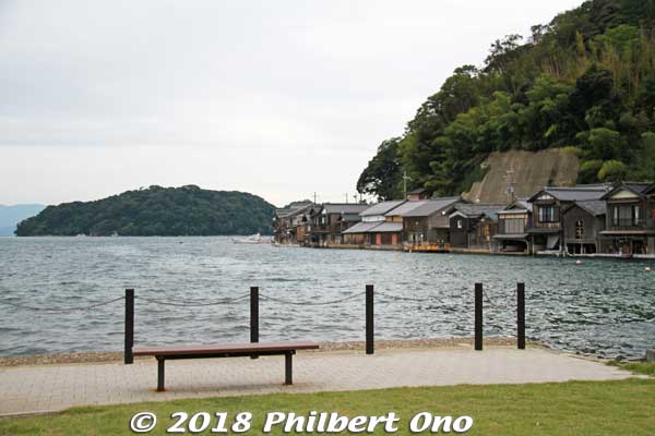Ineura Park (伊根浦公園) on Ine Bay.
Keywords: kyoto ine funaya boat house fisherman village