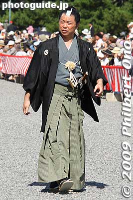 Katsura Kogoro 桂小五郎（木戸孝允）
Keywords: kyoto jidai matsuri festival of ages
