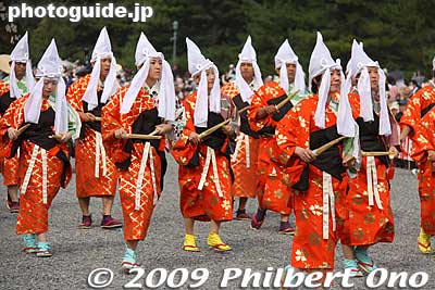 Dancers 側踊り
Keywords: kyoto jidai matsuri festival of ages