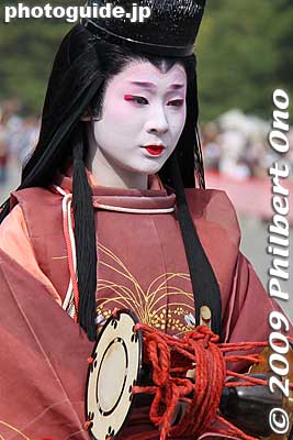 Lady Shizuka-gozen was the tragic concubine of Minamoto Yoshitsune. 静御前
Keywords: kyoto jidai matsuri festival of ages