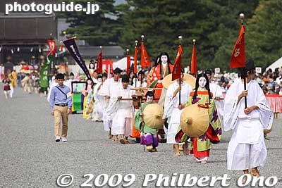 More Heian Period ladies.
Keywords: kyoto jidai matsuri festival of ages