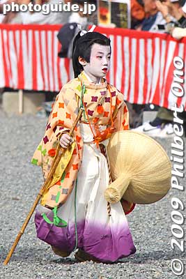 Tokiwa-gozen's son
Keywords: kyoto jidai matsuri festival of ages