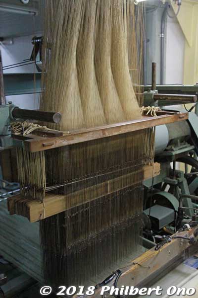 Keywords: kyoto kyotango tango peninsula chirimen silk crepe fabric material textile loom weaving