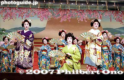 For more info, see [url=http://www.miyako-odori.jp/miyakoodori/english.html]miyako-odori.jp in English[/url] or call 075-541-3391.
Keywords: kyoto miyako odori cherry dance japangeisha gion kobu kaburenjo theater