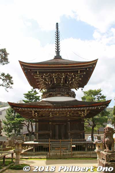 Chionji Temple's Tahoto Pagoda was built in the 16th century. 多宝塔
Keywords: kyoto miyazu chionji rinzai zen buddhist temple