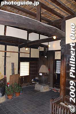 Kitchen area in Iga-ryu Ninja House.
Keywords: mie iga-ueno iga-ryu ninja house yashiki 