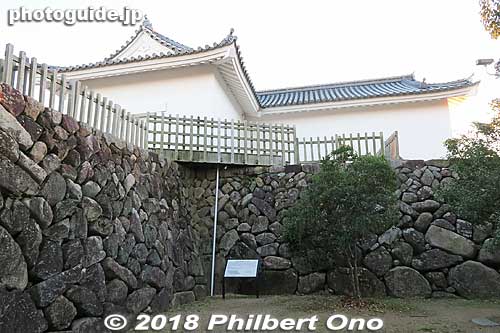 Tamon-yagura turret.
Keywords: mie kameyama castle