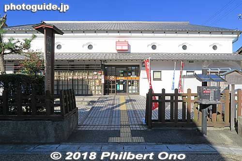 Seki-juku post office (modern).
Keywords: mie kameyama seki-juku shukuba tokaido stage town
