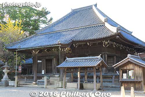 Jizo-in Temple, Main Hall is an Important Cultural Property. 地蔵院
Keywords: mie kameyama seki-juku shukuba tokaido stage town