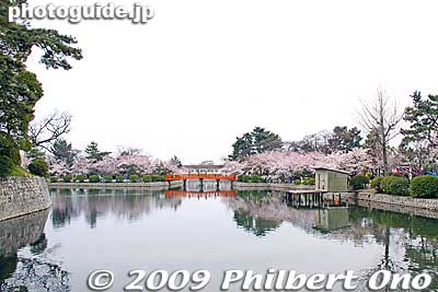 The best part of Kyuka Park is in the Ninomaru area.
Keywords: mie kuwana kyuka park cherry blossoms castle sakura moat
