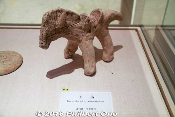 Doba (clay horse figurine)
Keywords: mie meiwa saiku history museum