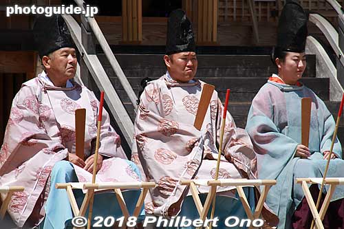 Saiku government officials. 斎宮十二司官人
Keywords: mie meiwa saiku saio matsuri festival