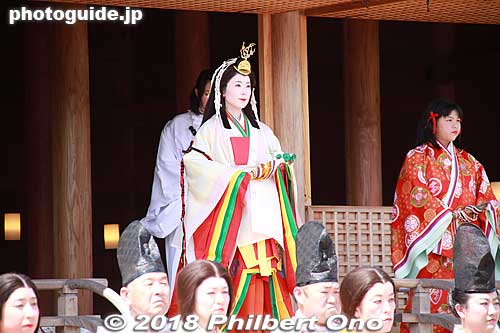 Saio princess gave a farewell speech.
Keywords: mie meiwa saiku saio matsuri festival