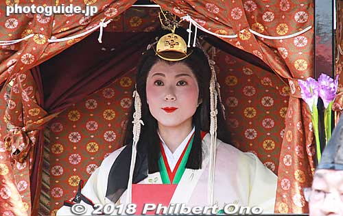 Saio princess in a palanquin in Meiwa, Mie Prefecture.
Keywords: mie meiwa saiku saio matsuri festival matsuri6