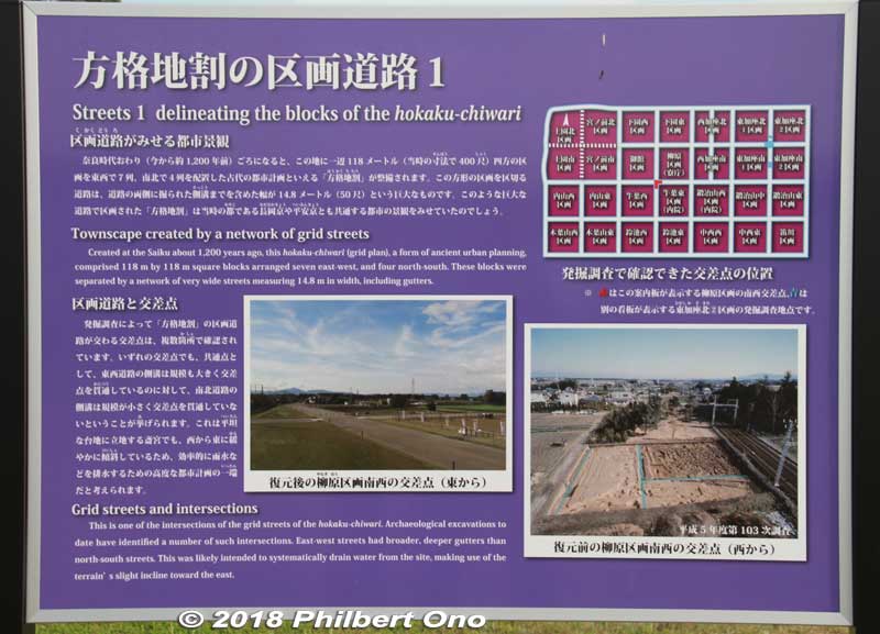 Meiwa town has been excavating Saiku Palace digs all over the place. They found pillar holes, pottery, etc. The digs will continue for many more years. Relics are displayed in the local museum. 
Keywords: mie meiwa saiku