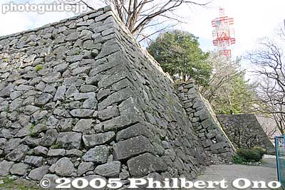 Foundation of the castle tower (rear)
Keywords: Mie Prefecture Tsu Castle
