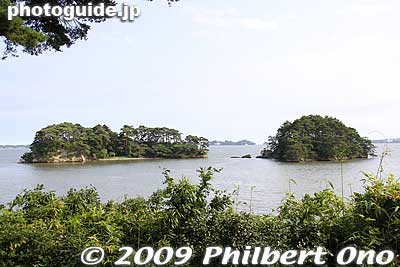 View from Fukuura island.
Keywords: miyagi matsushima-machi nihon sankei scenic trio pine trees islands