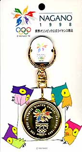 Key chain (1,000 yen)
Keywords: nagano prefecture 1998 winter olympics