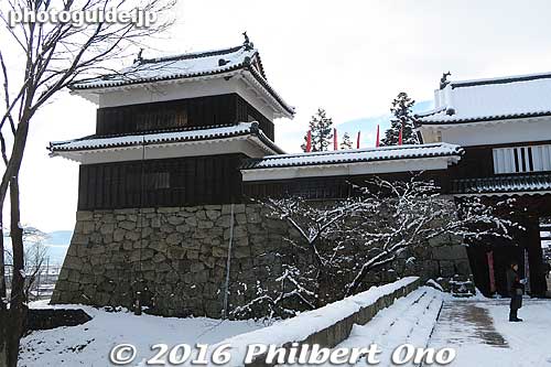 South Turret of Ueda Castle.
Keywords: nagano ueda castle sanada clan