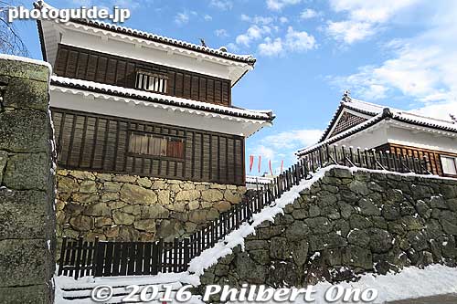North Turret of Ueda Castle.
Keywords: nagano ueda castle sanada clan
