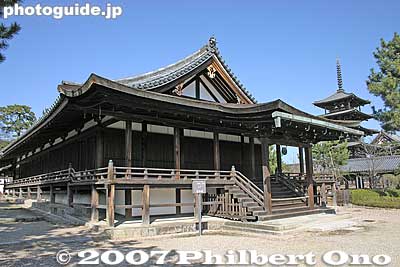 三経院　National Treasure
Keywords: nara ikaruga-cho horyuji temple Buddhist Shotoku-shu world heritage site National Treasure