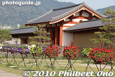 Flowers in spring.
Keywords: nara heijo-kyo capital heijo palace 