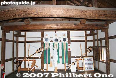 Second floor of Kyu-Ninomaru Sumi-yagura Turret
Keywords: niigata shibata castle park turret