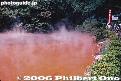 Chinoike Jigoku 血の池地獄
Keywords: oita beppu hot spring hell jigoku meguri onsen