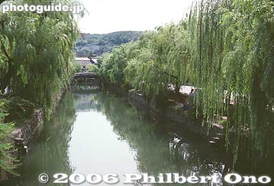 Willow tree-lined canal
Keywords: okayama kurashiki bikan-ku