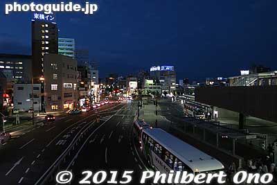 West side of JR Okayama Station.
Keywords: okayama station
