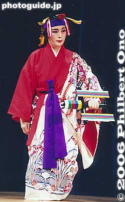Keywords: okinawa ryukyuan dance japankimono