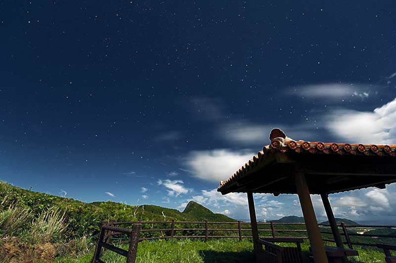 Stargazing at Nosokodake Lookout Point. Photo by National Astronomical Observatory of Japan.
Keywords: okinawa Ishigaki Nosokodake mt.