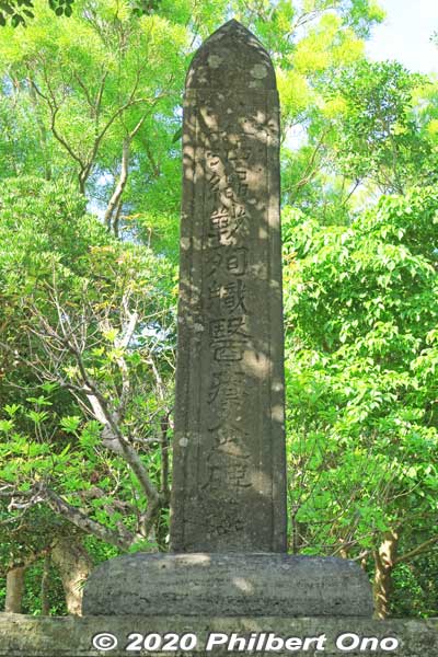 Monument for medical staff who died in the Battle of Okinawa.
Keywords: okinawa itoman himeyuri war monument