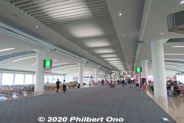 Naha Airport departure gates.
Keywords: okinawa naha airport