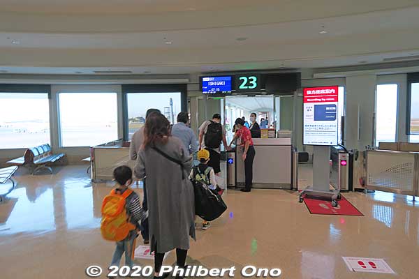 Gate 23 at Naha Airport.
Keywords: okinawa naha airport