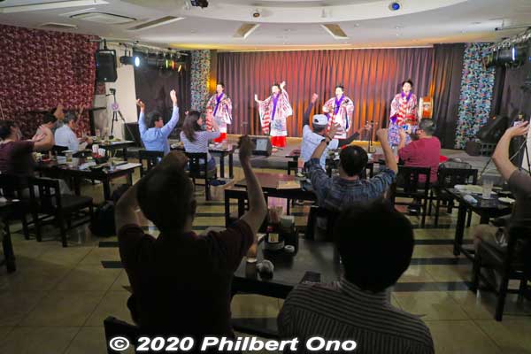 Famous Nenes/Nenez perform at Live House Shima-uta on most nights. Third floor of Haisai Okinawa Building on Kokusai-dori.
http://livehousesimauta.com/
Keywords: Okinawa Naha Kokusai-dori shopping road nenez nenes