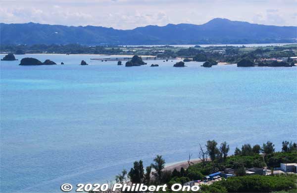 View of Yagaji Island.
Keywords: okinawa nakajin-son kouri kori island
