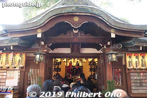 Nankun-sha cat shrine (楠珺社). 
Keywords: osaka Sumiyoshi Taisha jinja shrine new year cat japanshrine