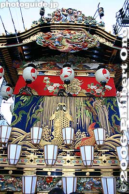 Keywords: saitama chichibu yomatsuri night festival float