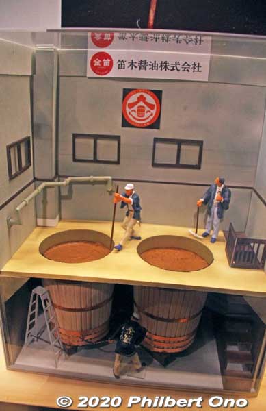 What the vats look like down below.
Keywords: saitama Kawajima shoyu soy sauce factory kinbue Fueki Syoyu