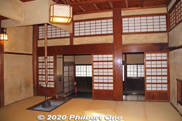Farmhouse room.
Keywords: saitama Kawajima toyama memorial museum house