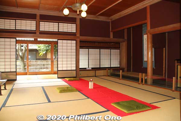 Japanese-syle room in the West Wing.
Keywords: saitama Kawajima toyama memorial museum house