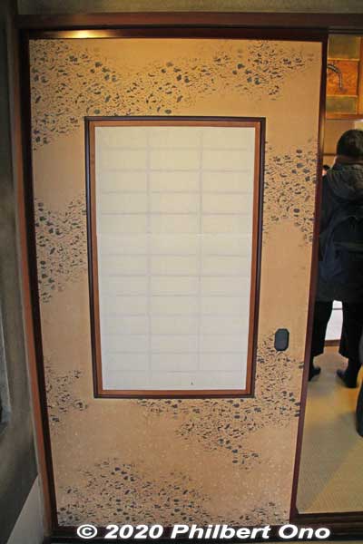 Fusuma sliding door.
Keywords: saitama Kawajima toyama memorial museum house