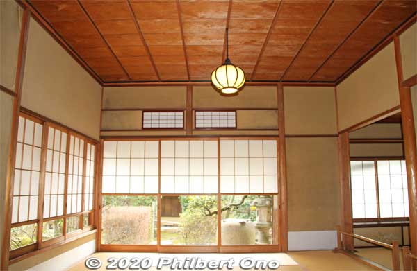 Tea ceremony room.
Keywords: saitama Kawajima toyama memorial museum house