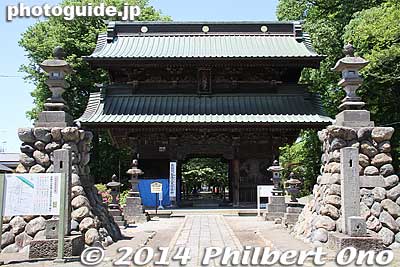 Kisomon Gate is an Important Cultural Property. 貴惣門
Keywords: saitama kumagaya Menuma Shodenzan Kangiin temple