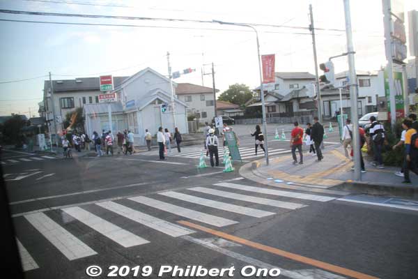 People walking back to Kumagaya Station. Good exercise.
Keywords: saitama Kumagaya Rugby World Cup stadium