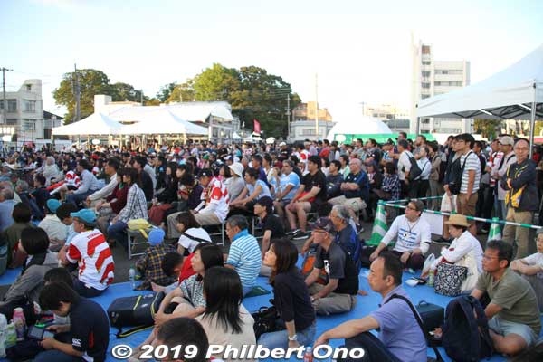 Kumagaya Fan Zone to watch rugby games.
Keywords: saitama Kumagaya Rugby World Cup stadium